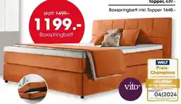 Möbel Martin Vito Boxspringbett Angebot