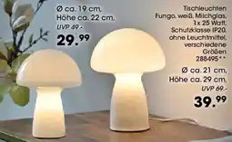 Möbel Martin Tischleuchten Fungo Angebot