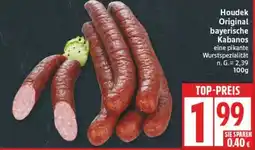 Edeka Houdek Original bayerische Kabanos Angebot