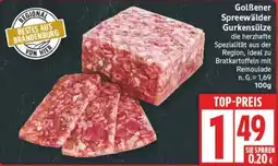 Edeka Golẞener Spreewälder Gurkensülze Angebot