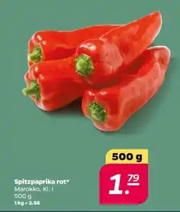 NETTO Spitzpaprika rot Angebot