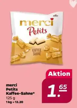 NETTO merci Petits Kaffee-Sahne Angebot