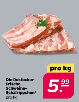 NETTO Die Rostocker Frische Schweine-Schälrippchen Angebot