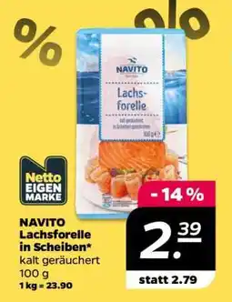 NETTO NAVITO Lachsforelle in Scheiben Angebot