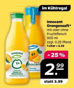 NETTO INNOCENT Orangensaft Angebot