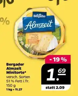 NETTO Bergader Almzeit Minitorte Angebot