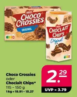 NETTO Choco Crossies oder Choclait Chips Angebot