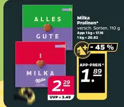 NETTO Milka Pralinen Angebot