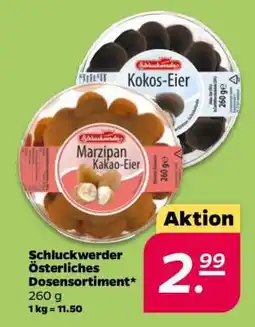 NETTO Schluckwerder Österliches Dosensortiment Angebot