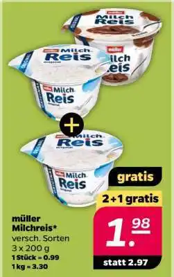 NETTO Müller Milchreis Angebot