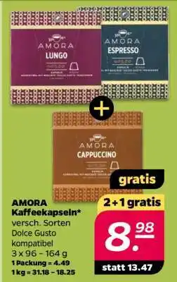 NETTO AMORA Kaffeekapseln Angebot