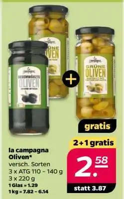 NETTO la campagna Oliven Angebot
