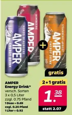 NETTO AMPER Energy Drink Angebot