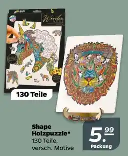 NETTO Shape Holzpuzzle Angebot