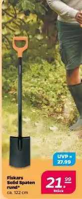 NETTO Fiskars Solid Spaten rund Angebot