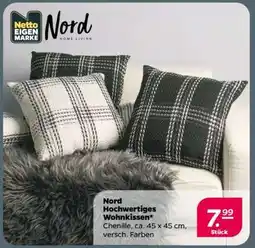 NETTO Nord Hochwertiges Wohnkissen Angebot