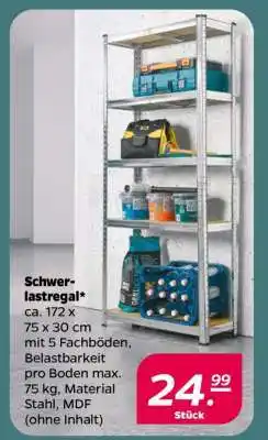 NETTO Schwerlastregal Angebot