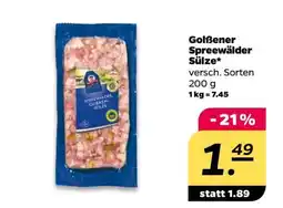 NETTO Golßener Spreewälder Sülze Angebot