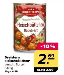 NETTO DREISTERN Fleischbällchen Angebot