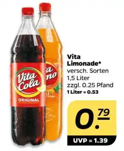 NETTO VITA Limonade Angebot