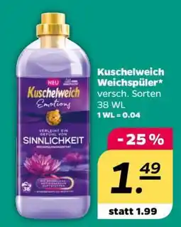 NETTO KUSCHELWEICH Weichspüler Angebot