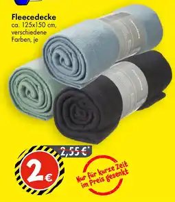 TEDi Fleecedecke Angebot