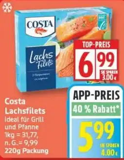 Edeka Costa Lachsfilets Angebot
