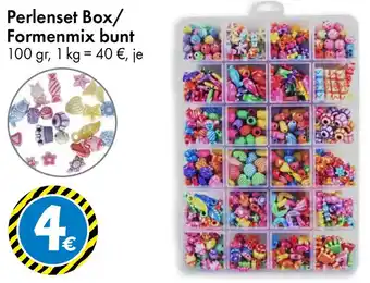 TEDi Perlenset Box/ Formenmix bunt Angebot