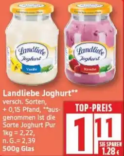 Edeka Landliebe Joghurt Angebot