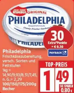 Edeka Philadelphia Frischkäsezubereitung Angebot