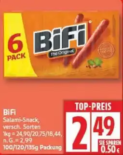 Edeka BiFi Salami-Snack Angebot