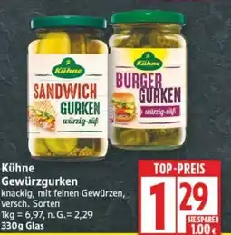 Edeka Kühne Gewürzgurken Angebot