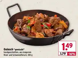 Wasgau Gulasch "gemischt" Angebot