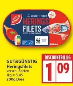 Edeka GUT&GÜNSTIG Heringsfilets Angebot