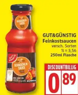 Edeka GUT&GÜNSTIG Feinkostsaucen Angebot