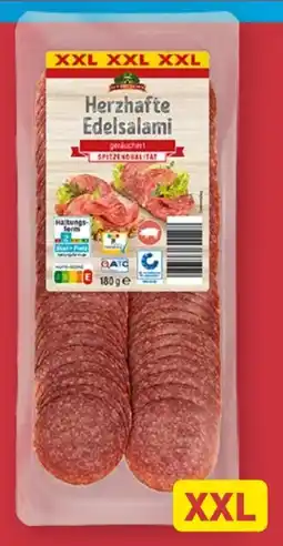 Aldi Nord Gut Drei Eichen Herzhafte Edelsalami XXL Angebot