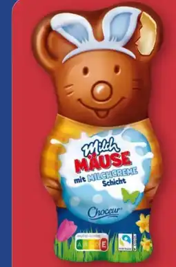 Aldi Nord Choceur Milch-Mäuse Hohlfigur Angebot