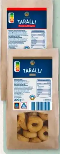Aldi Nord Cucina Taralli Angebot