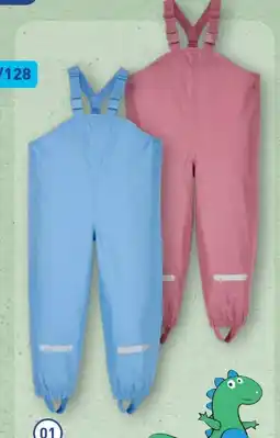 Aldi Nord Lily & Dan Kinder Regenhose Angebot