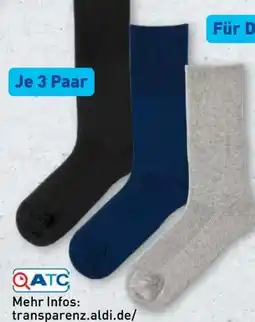 Aldi Nord Up2Fashion Herren Venenfreundliche Socken 3er Paar Angebot