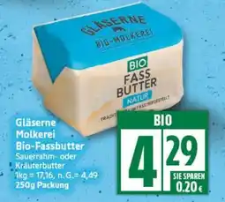Edeka Gläserne Molkerei Bio-Fassbutter Angebot