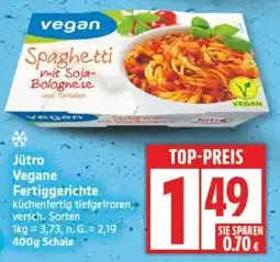 Edeka Jütro Vegane Fertiggerichte Angebot