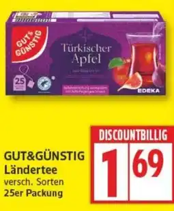 Edeka GUT&GÜNSTIG Ländertee Angebot