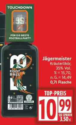 Edeka Jägermeister Kräuterlikör Angebot