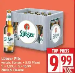 Edeka Lübzer Pils Angebot