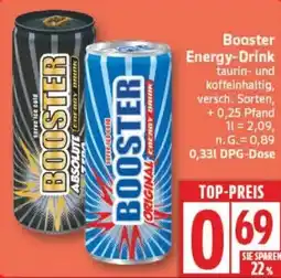 Edeka Booster Energy-Drink Angebot