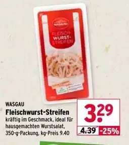 Wasgau WASGAU Fleischwurst-Streifen Angebot
