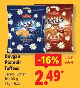 Lidl Dovgan Plombir Toffees Angebot