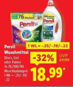 Lidl Persil Waschmittel Angebot