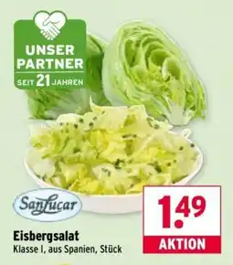 Wasgau SanLucar Eisbergsalat Angebot